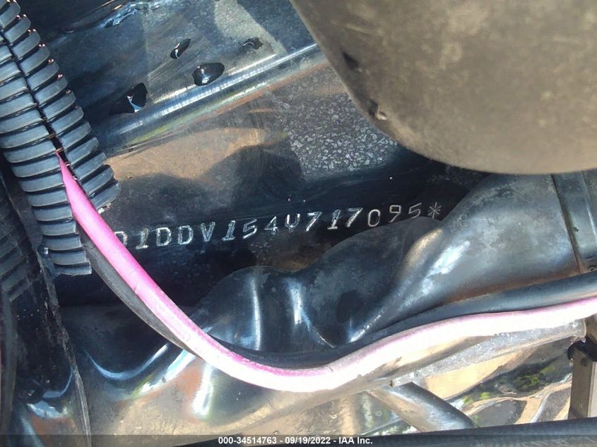 2004 HARLEY-DAVIDSON FLHT 1HD1DDV154Y717095