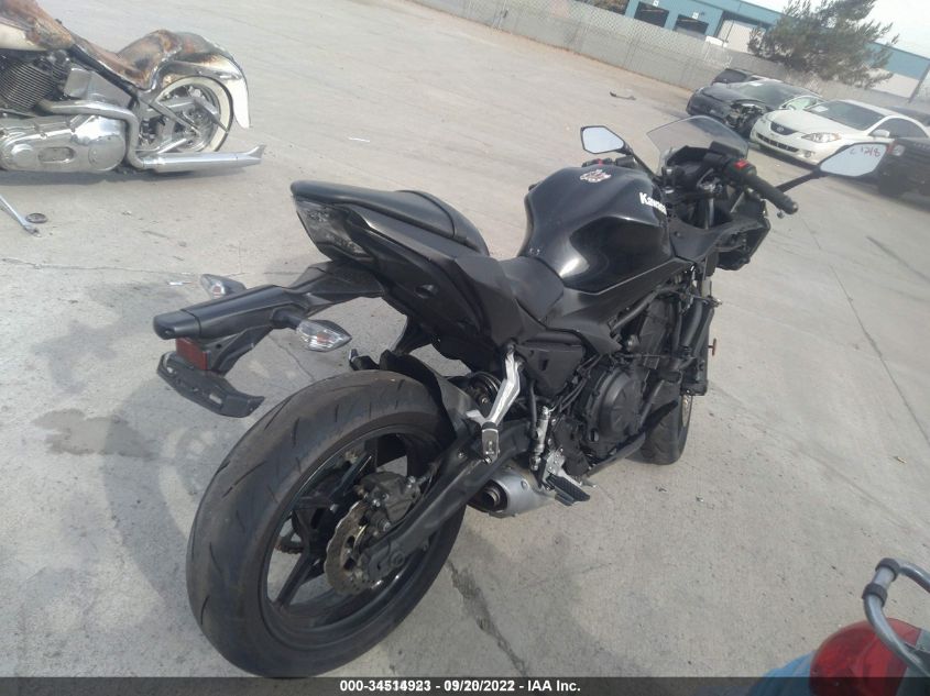 2021 KAWASAKI EX650 M ML5EXEM10MDA40284