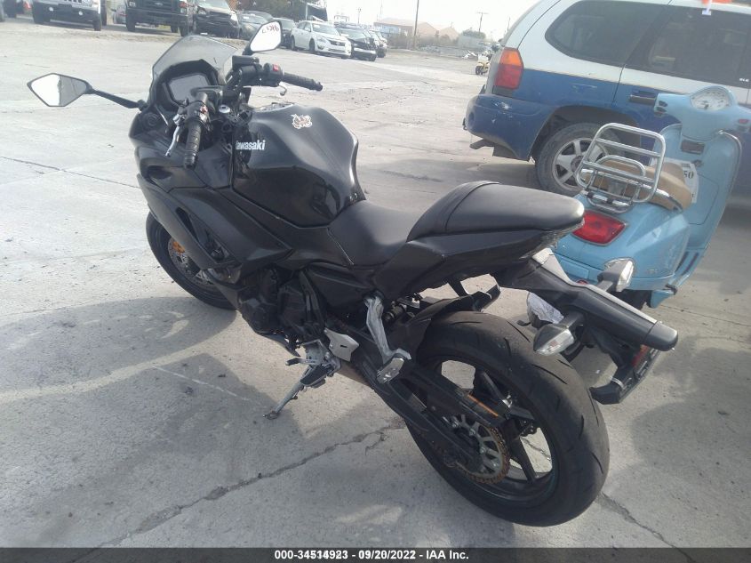 2021 KAWASAKI EX650 M ML5EXEM10MDA40284