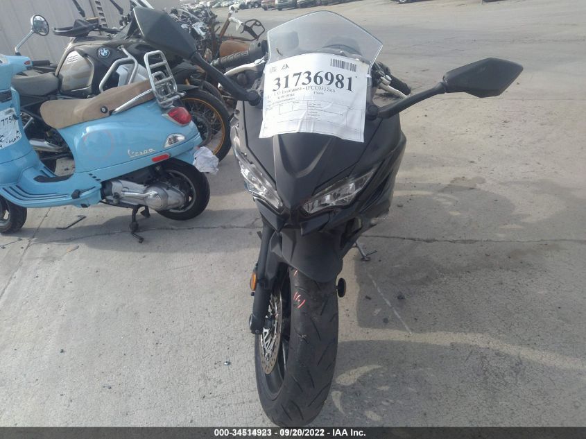2021 KAWASAKI EX650 M ML5EXEM10MDA40284