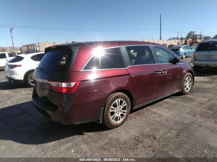 VIN 5FNRL5H6XDB047094 2013 HONDA ODYSSEY no.4