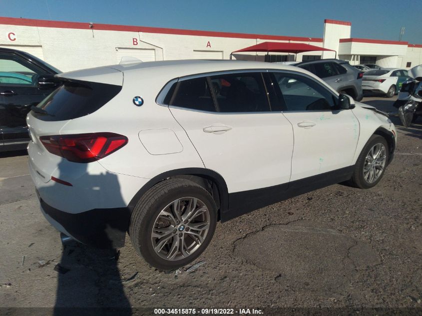 2022 BMW X2 SDRIVE28I WBXYH9C09N5U24902
