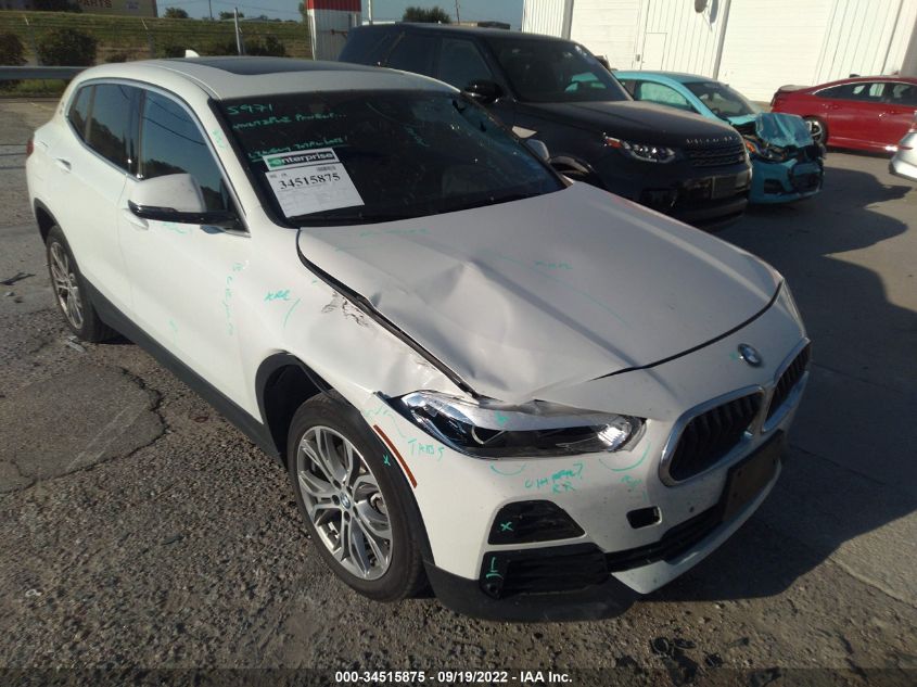2022 BMW X2 SDRIVE28I WBXYH9C09N5U24902