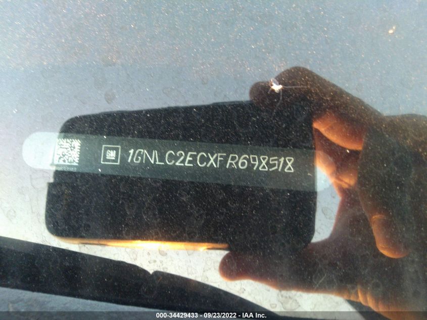 2015 CHEVROLET TAHOE COMMERCIAL 1GNLC2ECXFR698518