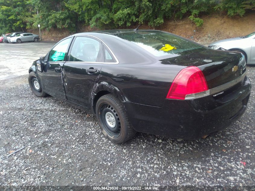 2015 CHEVROLET CAPRICE POLICE PATROL POLICE 6G3NS5U29FL111973
