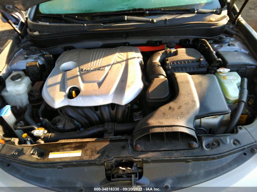 2013 HYUNDAI SONATA HYBRID KMHEC4A48DA066958