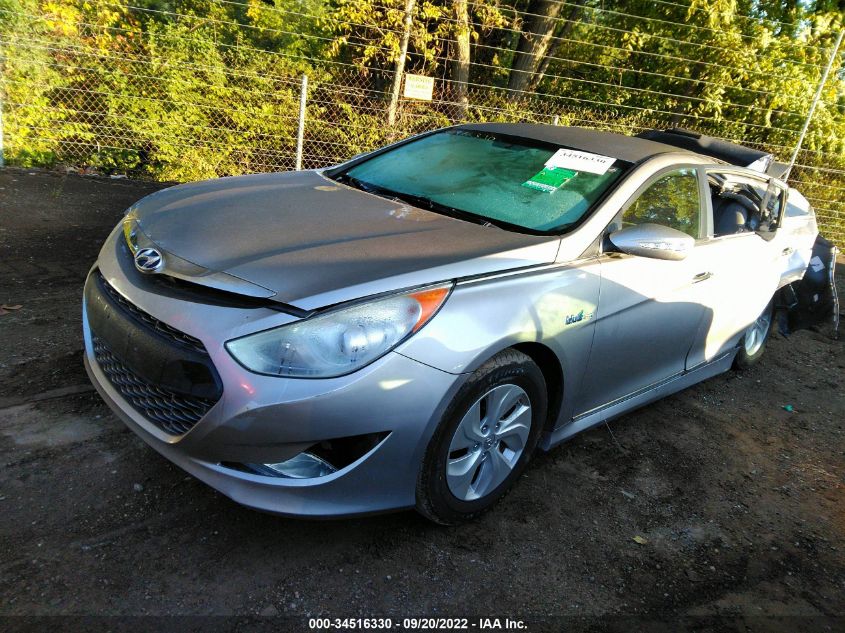 2013 HYUNDAI SONATA HYBRID KMHEC4A48DA066958