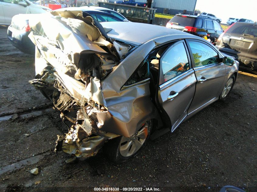 2013 HYUNDAI SONATA HYBRID KMHEC4A48DA066958