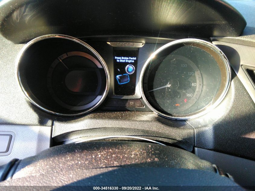 2013 HYUNDAI SONATA HYBRID KMHEC4A48DA066958