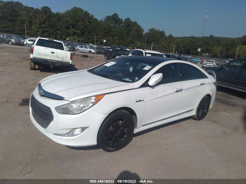 2013 HYUNDAI SONATA HYBRID LIMITED KMHEC4A43DA072716