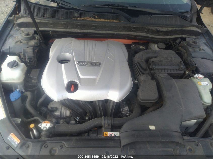 2014 KIA OPTIMA HYBRID EX KNAGN4AD0E5075510