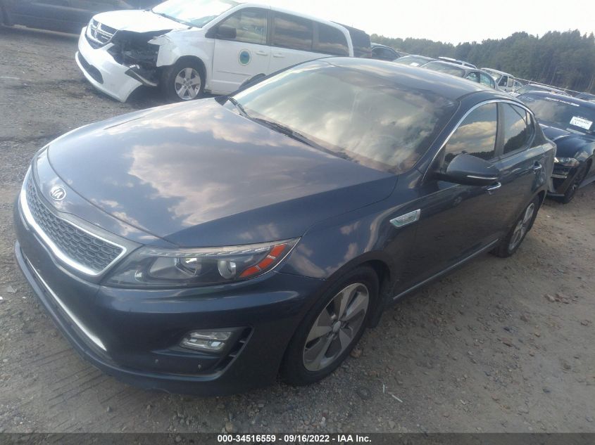 2014 KIA OPTIMA HYBRID EX KNAGN4AD0E5075510