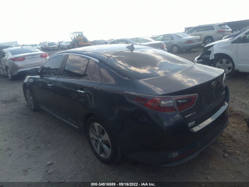 2014 KIA OPTIMA HYBRID EX KNAGN4AD0E5075510