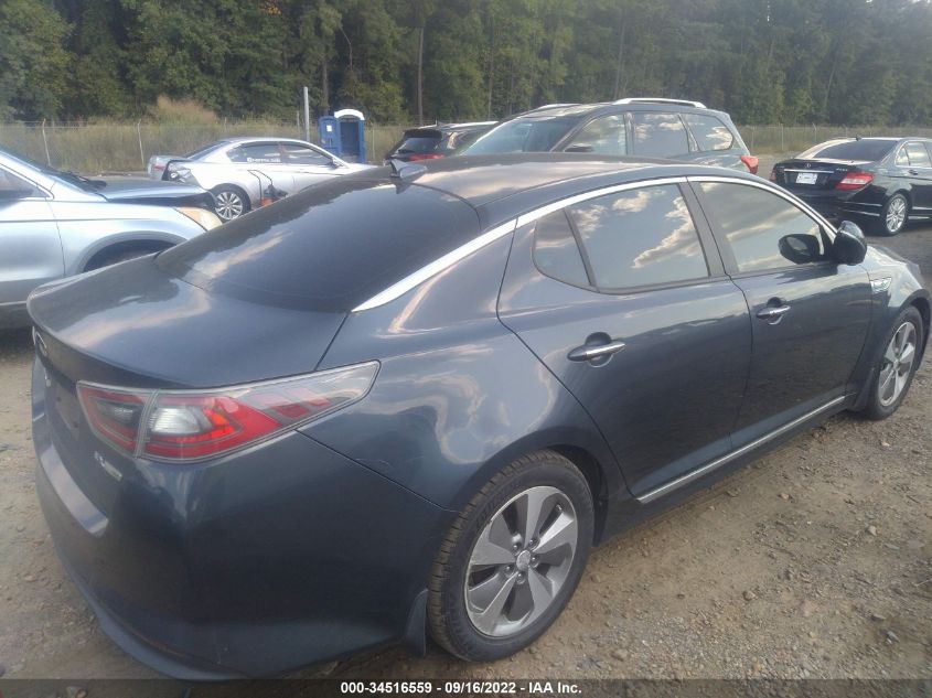 2014 KIA OPTIMA HYBRID EX KNAGN4AD0E5075510