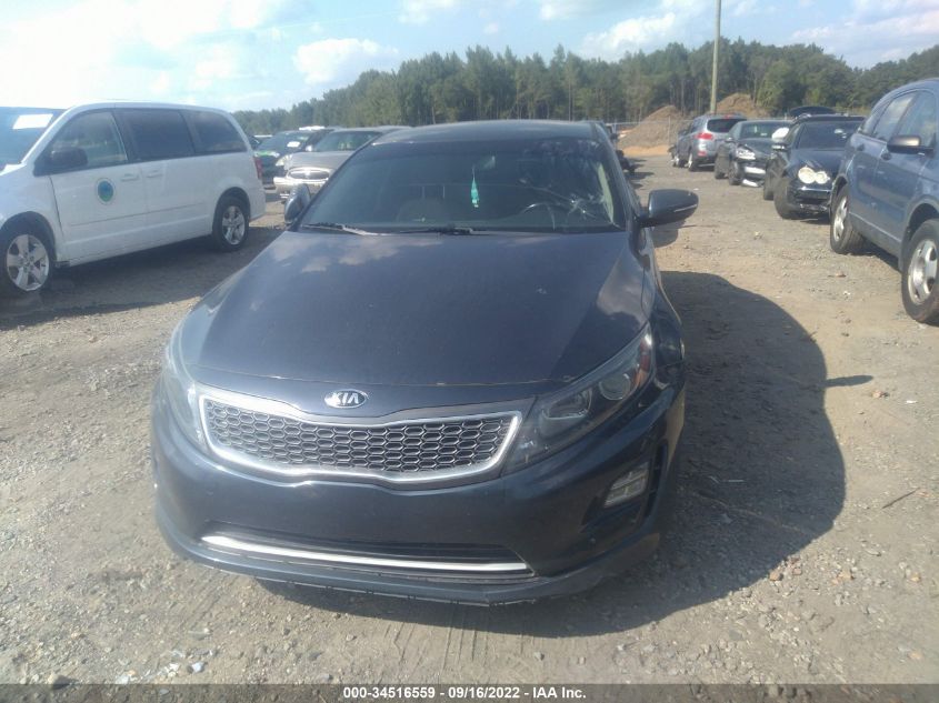 2014 KIA OPTIMA HYBRID EX KNAGN4AD0E5075510