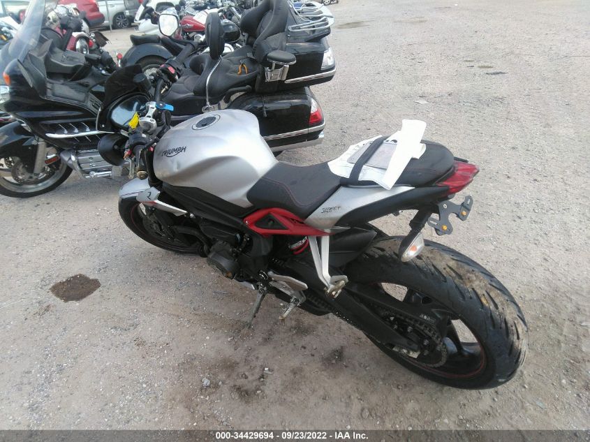 2019 TRIUMPH MOTORCYCLE STREET TRIPLE R SMTA434D6KT914960