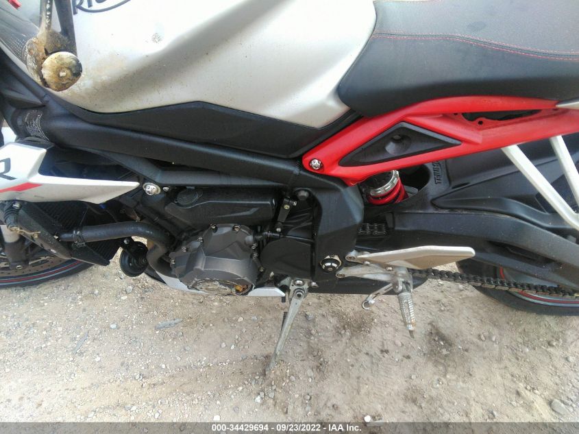 2019 TRIUMPH MOTORCYCLE STREET TRIPLE R SMTA434D6KT914960