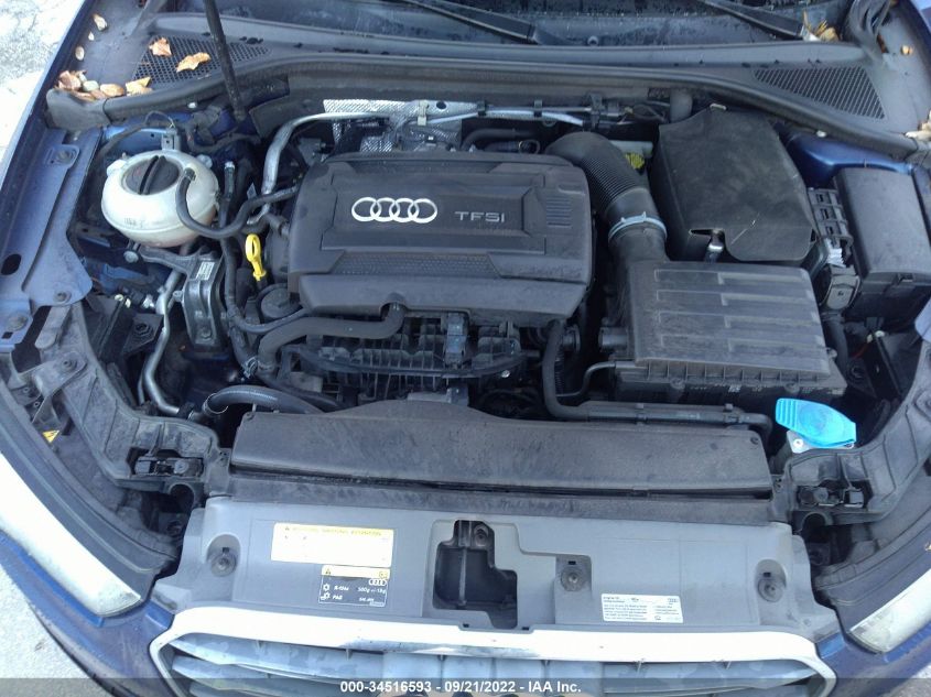 2016 AUDI A3 1.8T PREMIUM WAUA7GFF1G1007884