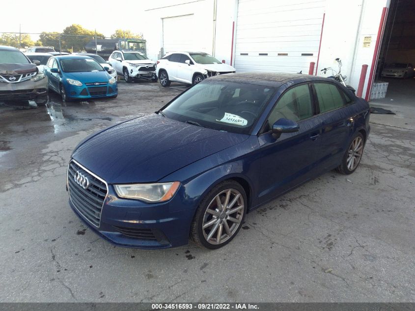 2016 AUDI A3 1.8T PREMIUM WAUA7GFF1G1007884