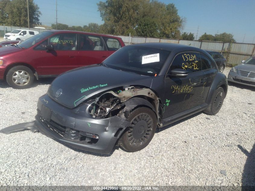2013 VOLKSWAGEN BEETLE COUPE 2.5L 3VWJP7AT4DM682883