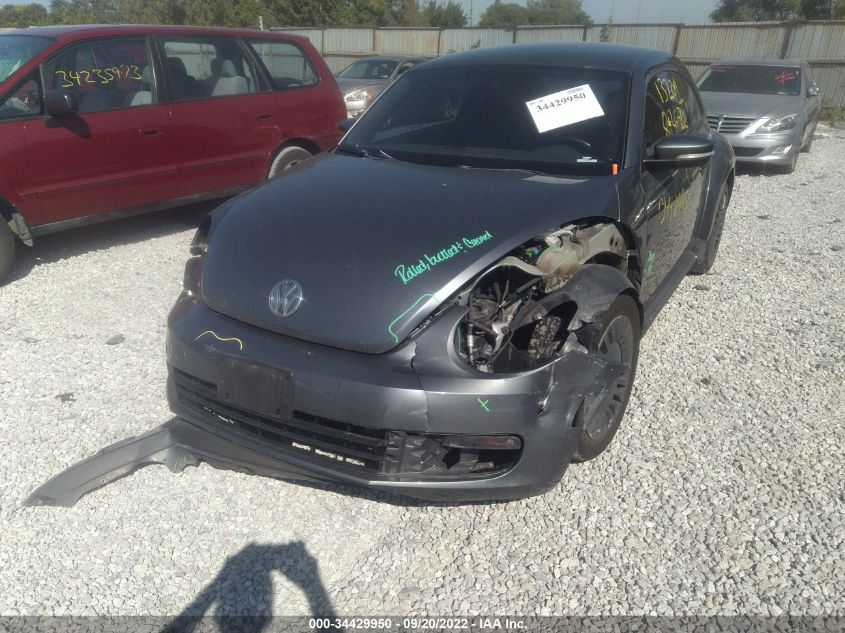 2013 VOLKSWAGEN BEETLE COUPE 2.5L 3VWJP7AT4DM682883