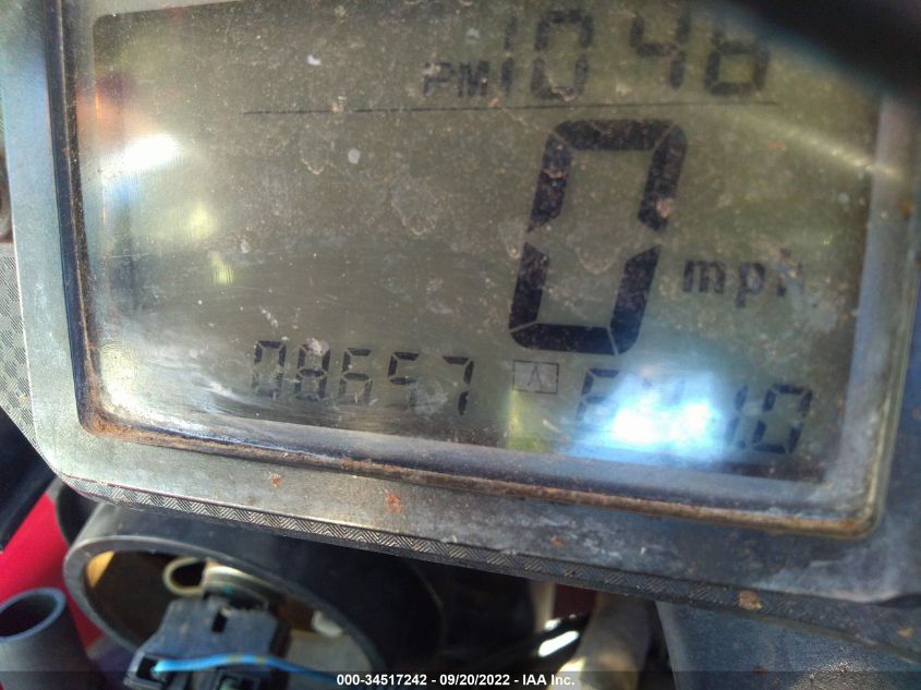 2002 HONDA CBR600 F4 JH2PC350X2M302110