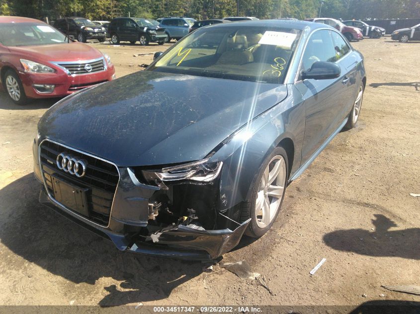 2015 AUDI A5 PREMIUM PLUS WAUMFAFR6FA040207