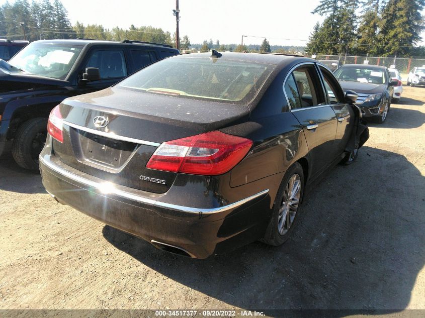2014 HYUNDAI GENESIS 3.8L KMHGC4DD8EU265514