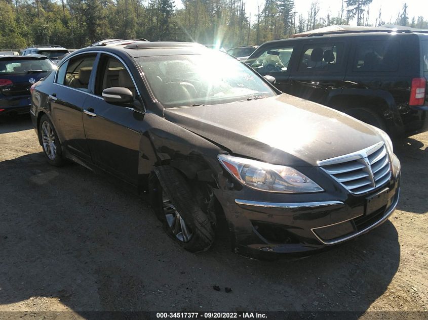 2014 HYUNDAI GENESIS 3.8L KMHGC4DD8EU265514