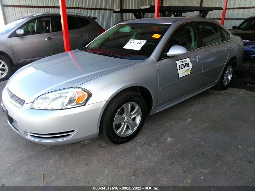 2014 CHEVROLET IMPALA LIMITED LS 2G1WA5E39E1157781