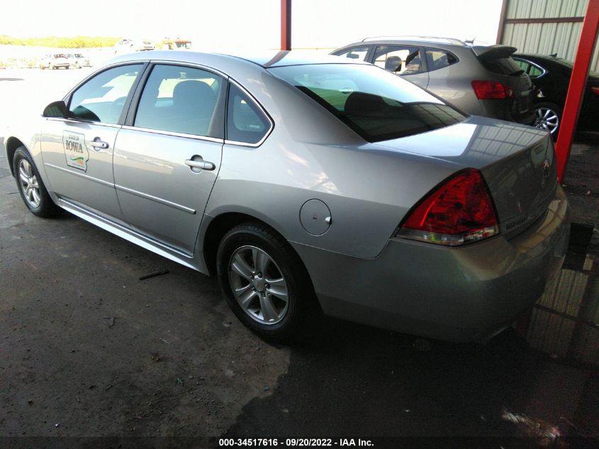 2014 CHEVROLET IMPALA LIMITED LS 2G1WA5E39E1157781