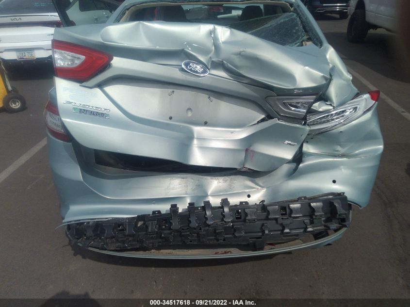 2013 FORD FUSION ENERGI SE LUXURY 3FA6P0PU8DR310231