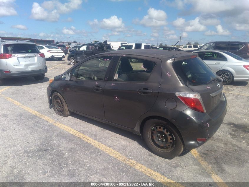 2013 TOYOTA YARIS L/LE/SE JTDKTUD33DD559116