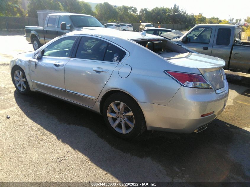 2013 ACURA TL TECH 19UUA8F51DA007220