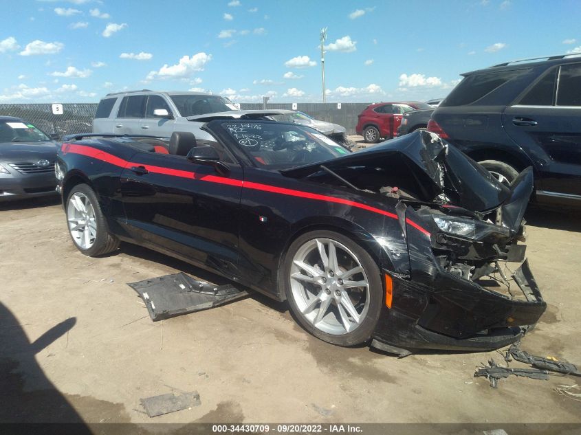 1G1FD3DS3L0100019 CHEVROLET CAMARO 3LT 2020