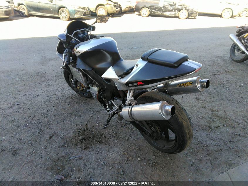 2001 HONDA RVT1000 R JH2SC45371M100785