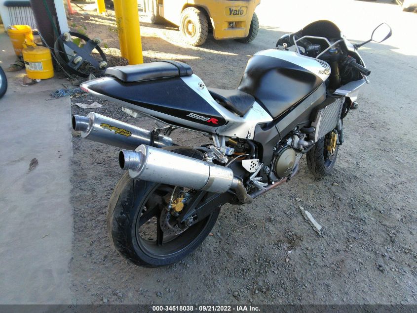 2001 HONDA RVT1000 R JH2SC45371M100785