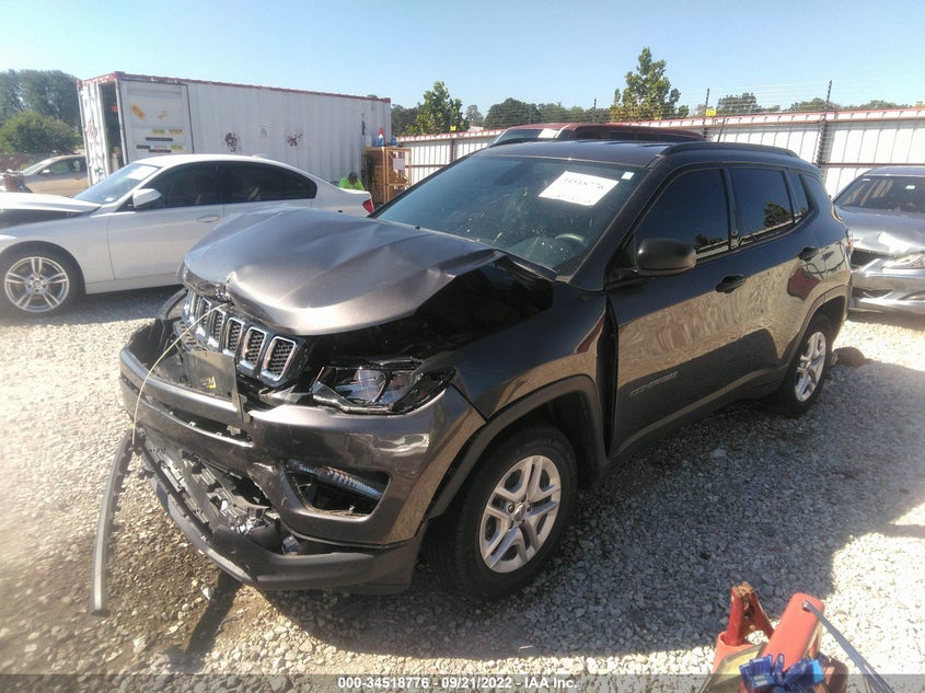 VIN 3C4NJCAB6JT438868 2018 JEEP COMPASS SPORT