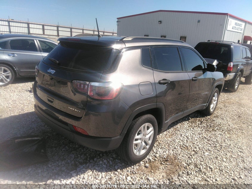 VIN 3C4NJCAB6JT438868 2018 JEEP COMPASS SPORT