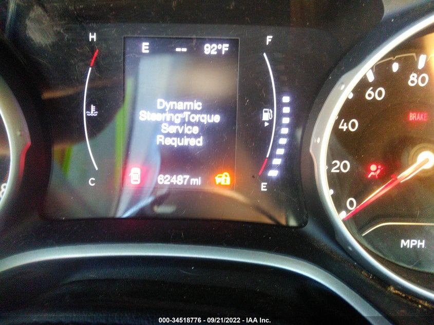 VIN 3C4NJCAB6JT438868 2018 JEEP COMPASS SPORT