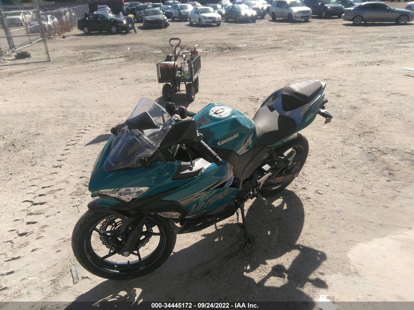 VIN JKAEXKG13MDAA9178 2021 KAWASAKI EX400