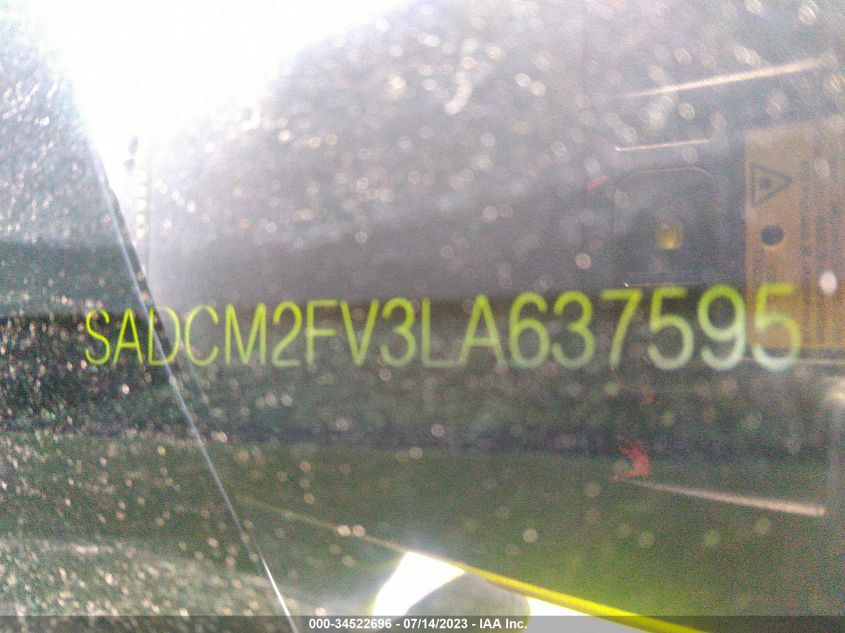 2020 JAGUAR F-PACE S - SADCM2FV3LA637595
