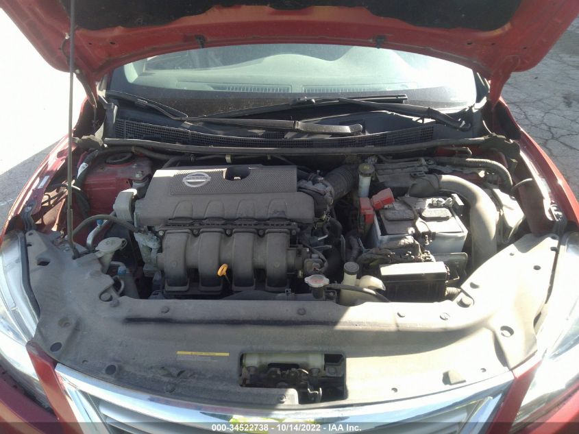 2013 NISSAN SENTRA SV 3N1AB7AP5DL663563