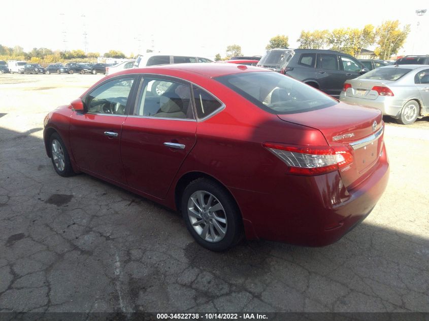 2013 NISSAN SENTRA SV 3N1AB7AP5DL663563
