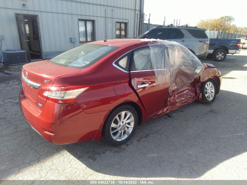 2013 NISSAN SENTRA SV 3N1AB7AP5DL663563