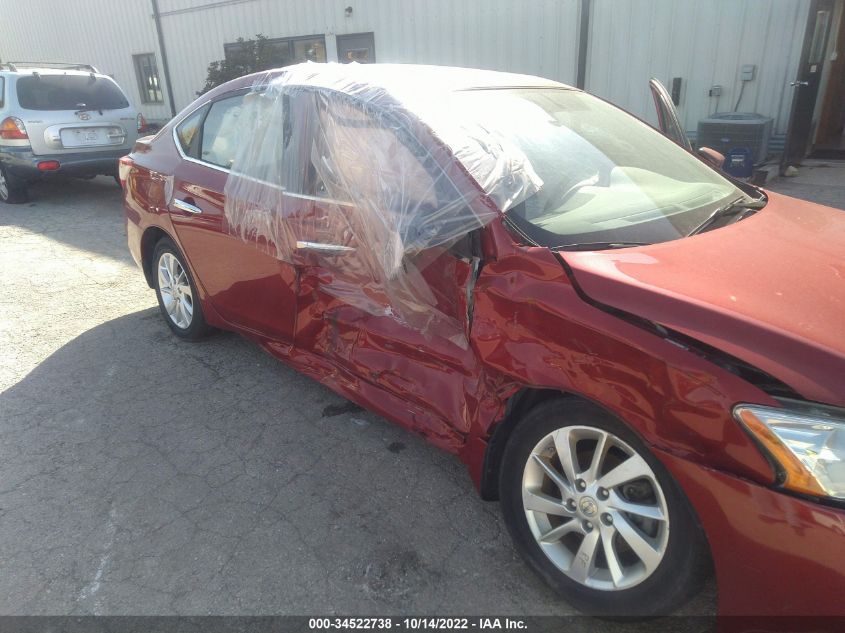 2013 NISSAN SENTRA SV 3N1AB7AP5DL663563