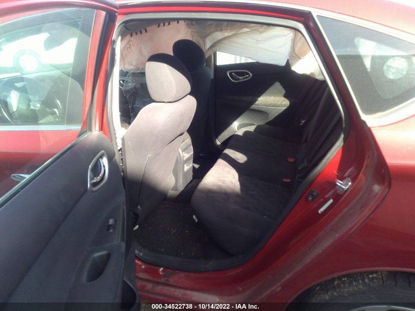 2013 NISSAN SENTRA SV 3N1AB7AP5DL663563