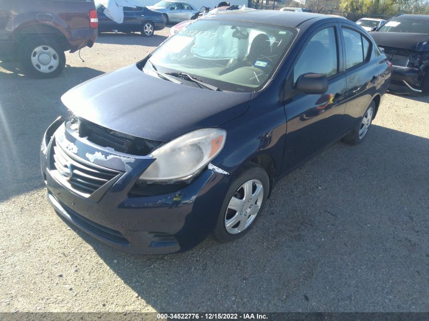 2014 NISSAN VERSA S PLUS 3N1CN7AP5EL841991