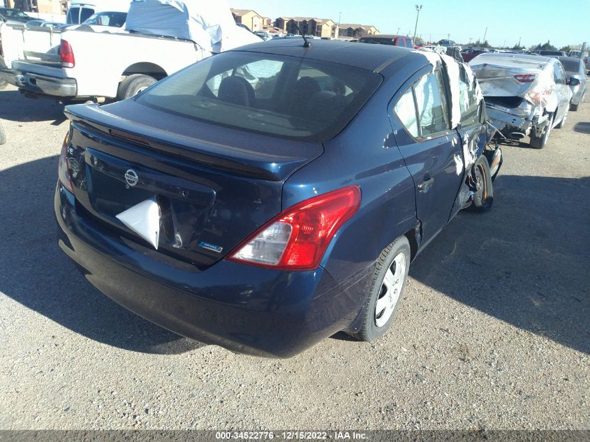 2014 NISSAN VERSA S PLUS 3N1CN7AP5EL841991