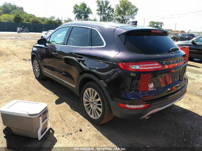 2015 LINCOLN MKC 5LMCJ1A90FUJ03183